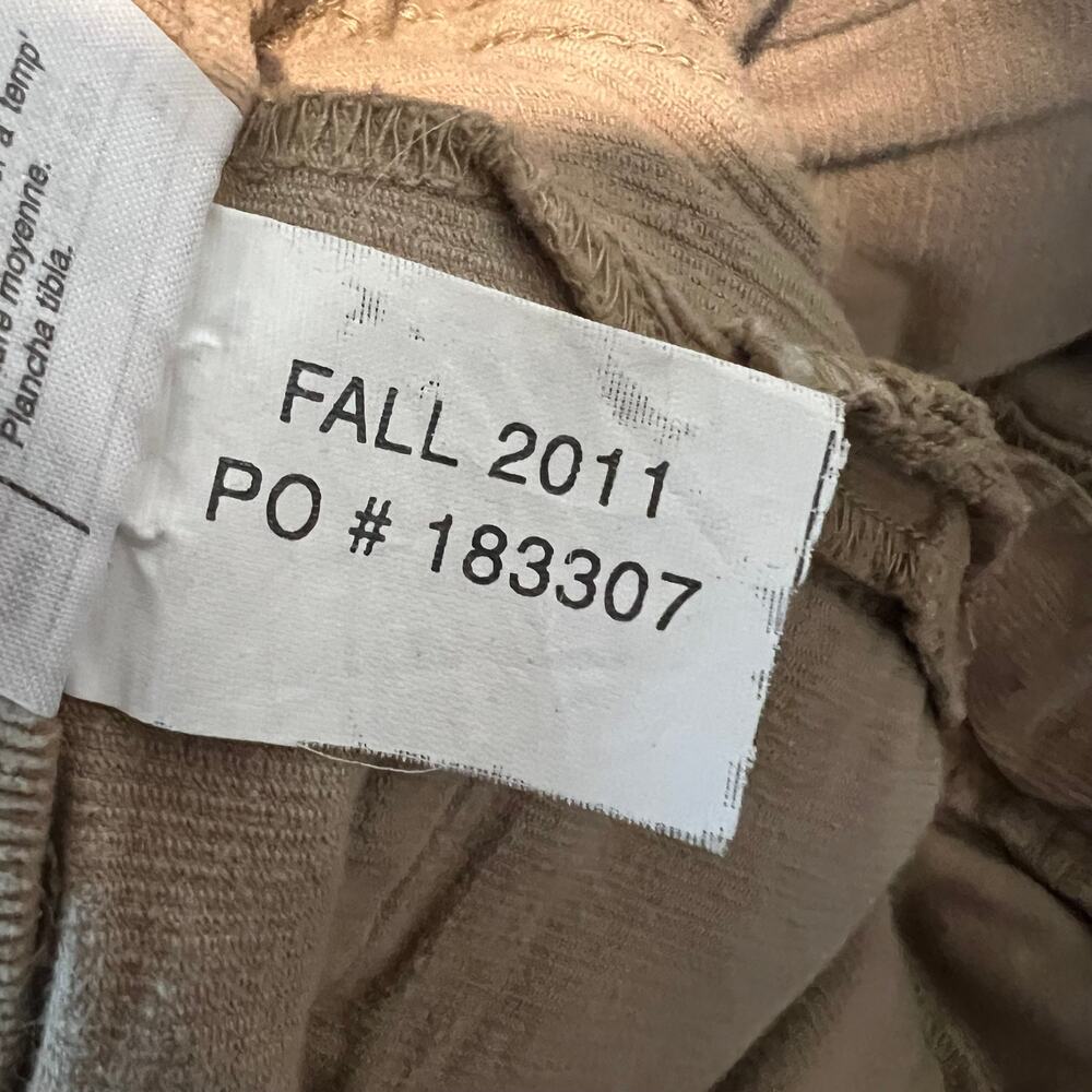 Y2K Carhartt Tan Corduroy Pants Original Fit Flare - Picture 7 of 7